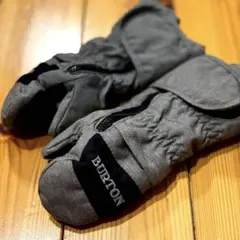 Burton キッズ用グレー指付きグローブのサムネイル