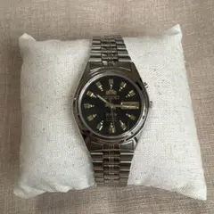 ORIENT Crystal 自動巻き スリースター　メンズ腕時計