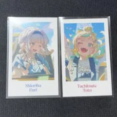 立伝都々 栞葉るり 6周年 メモリアルグッズ チェキ にじさんじ