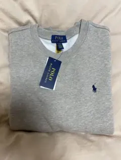 【タグ付き新品未使用】ポロラルフローレン　スウェット　裏起毛　ベージュ