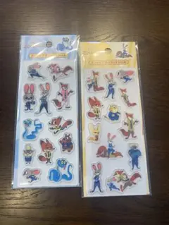 ズートピア カットシール 2シートセット