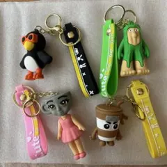 イタリアンブレインロット　キーホルダー　4体セット