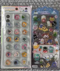 サンリオ　はぴだんぶい　キラコロ　おはじきシール　ドロップジェリーシール　正規品