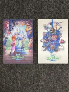 ズートピア2 ポストカード ニック ポスカ ディズニーストア 3D ポスター