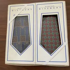 GIVENCHY ネクタイセット 2本　　箱入　未開封