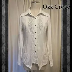 Ozz Croce ゴシック 刺繍 変形シャツ