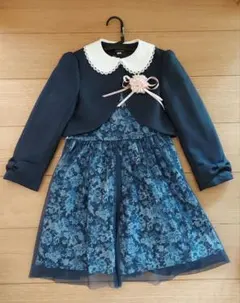 入学式、卒園式、発表会用ボレロ&ワンピース　２回使用