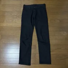 スキニーパンツ ブラック 黒 裏起毛