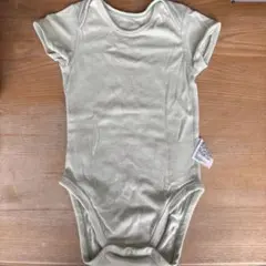 UNIQLO ライトグリーンロンパース 80cm