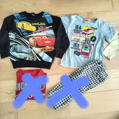 カーズ長袖Tシャツ・PLARAIL半袖Tシャツ
