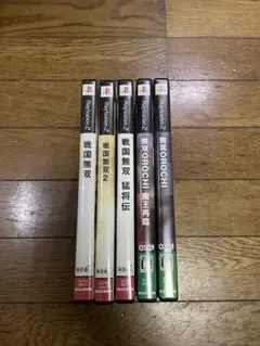 プレステ2 戦国無双シリーズ　5本セットのサムネイル