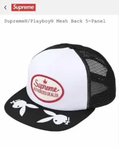 即完Supreme/Playboy メッシュバックキャップ Supreme Playboy Mesh Back 5-Panel Woodland Camo - SS26 - US