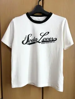 coca ベーシックロゴTシャツ レディース