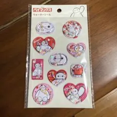 セリア ベイマックス ウォーターステッカー