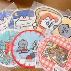 キャラ福くじ ンめねこ E賞 ダイカットタオル 6種 10枚セット - メルカリ