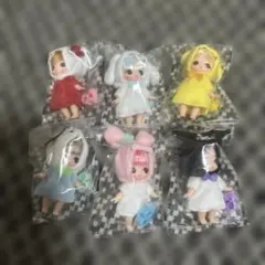 ぷちリカちゃん サンリオキャラクターズコレクション コンプリート　６個セット