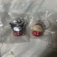サンリオキャラクターズ　いちごめじるしアクセサリー　クロミ プリン