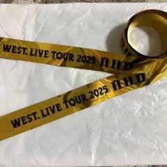 WEST. LIVE TOUR A.H.O 銀テープ フル2本セット