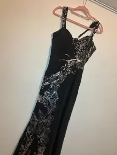 JEANMACLEAN/ジャンマクレーン 黒マーメイドドレス ロングドレス