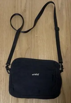 anello サコッシュ ブラック ショルダーバッグ