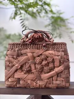 専用ページ　⚘コレクション整理中⚘木芽様　色育つ１番皮沢皮　国産信州山葡萄籠 専用ページ ⚘コレクション整理中⚘木芽様 色育つ1番皮沢皮 国産信州