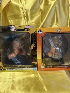 【新品未開封】鬼滅の刃 我妻善逸　B賞　フィギュア 2点セット　一番くじ