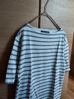 美品 セントジェームス ピリアック ボーダー 五分袖 ボートネック