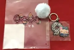 ちいかわ 9090ギャル ファーチャーム キーホルダー ストラップ