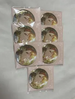 プロセカ はぴこれくじ 花里みのり 箔押し缶バッチ賞A 2個セット