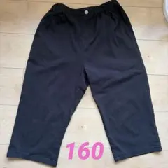 デビロック　160 ブラックハーフパンツ