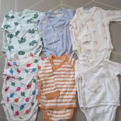 UNIQLO BABY ボディースーツ 6枚セット 60cm