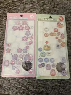 正規品　ボンボンドロップ シール　2種類　おすそ分け　和柄