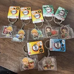 鬼滅の刃 メタルキーホルダー 7個セット