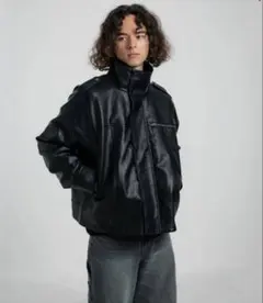 jentlouis,UNAILE レザージャケ