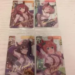 ウマ娘 ツインウエハースカード マルゼンスキー トランセンド タイキシャトル