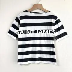 最終価格　セントジェームス　半袖ボーダーTシャツ　カットソー　太ボーダー　T1