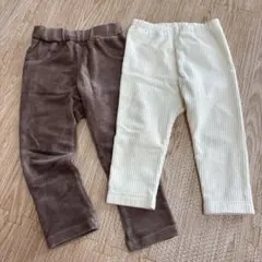 コーデュロイパンツ 80cm 2枚セット