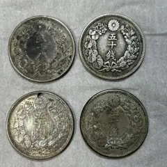 【特年あり】 旭日50銭銀貨　3枚セット　大正元年　明治39年 SV800 特年あり】 旭日50銭銀貨 3枚セット 大正元年 明治39年 SV800 - メルカリ