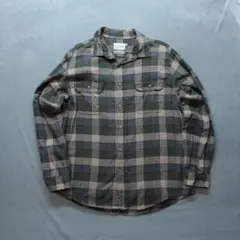 Goodfellow. & CO A0022 古着 フランネルシャツ XL 緑