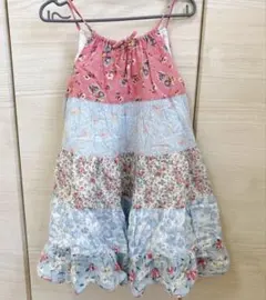 子ども服　半袖　女の子　ワンピースのサムネイル