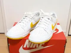 【新品】NIKE DUNK LOW RETRO ホワイト/ゴールド 29.5cm