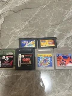 NARUTOあり　ゲームボーイアドバンスソフト 6本セット　ジャンク品含む