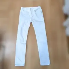 GU ホワイト スキニーパンツ 64cm