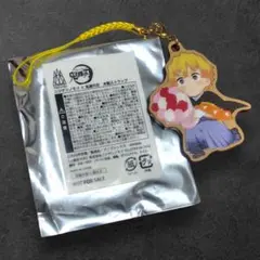 鬼滅の刃 ニジゲンノモリ 木製ストラップ 我妻善逸