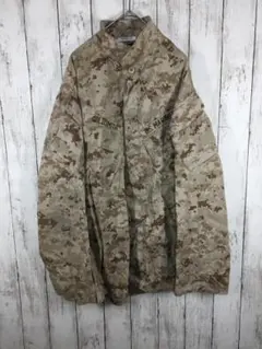 ミリタリー　 アウター ジャケット 長袖シャツ　USA古着　迷彩　 G-2-31