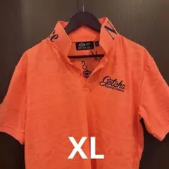 ガッチャゴルフ　XL 蛍光オレンジ　美品のサムネイル