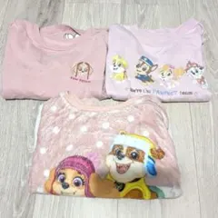 パウパト　スカイ　長袖　3枚セット