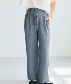 coca シボラメシャーリングイージーパンツ