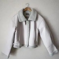 【nui nullu】 2WAYショートB-3ムートンジャケット