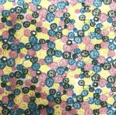 ミナペルホネン　skyful イエローミックス　はぎれ